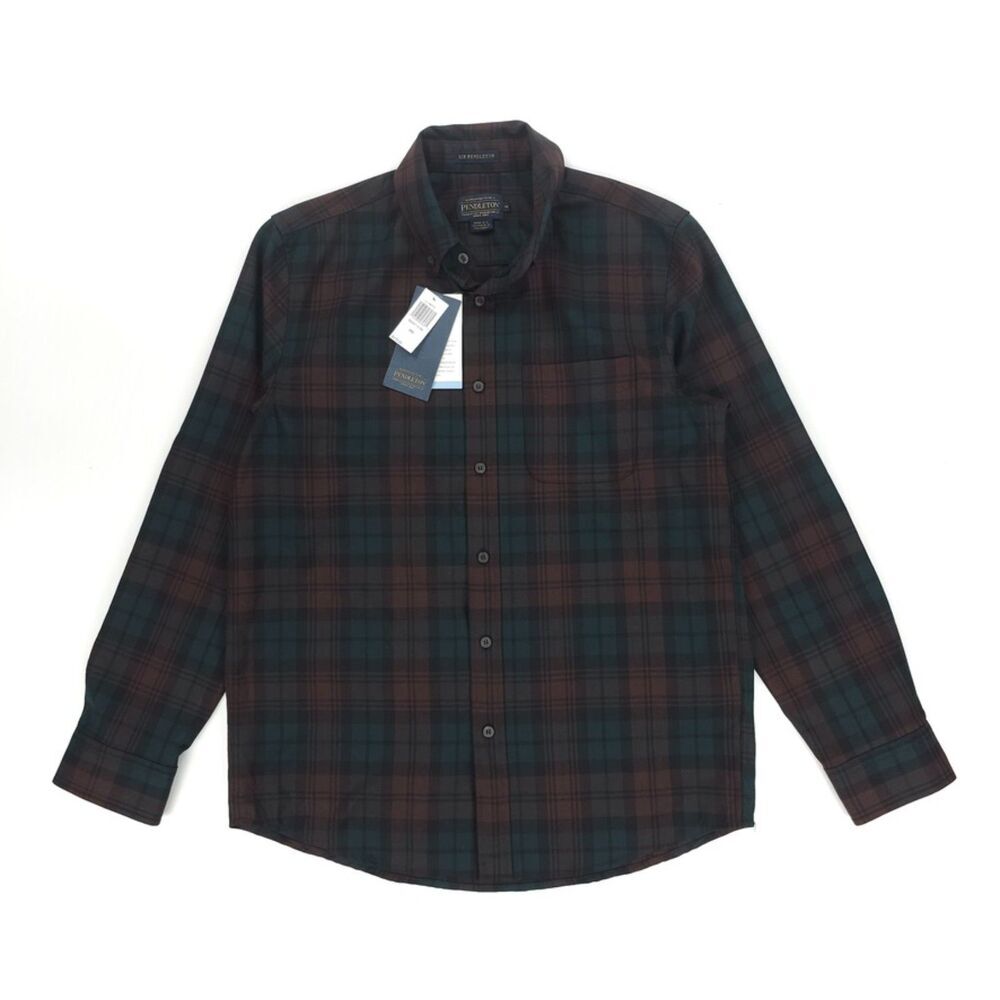 NEW Pendleton Sir Pendleton Merino Wool Shirt Tartan Boho Indie Hipster Minimal
